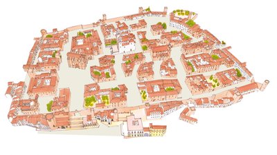 Caceres, Spain. Medieval city by Fernando Aznar Cenamor